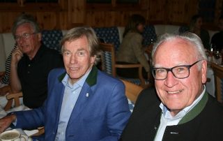 S.K.H. Leopold Prinz von Bayern mit Wolfgang Melter und Werner Entenmann