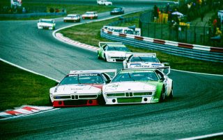 99 Jan Lammers, 26 Jacques Laffite, Zandvoort, "procar" - Serie 1980